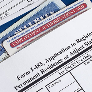 Close-up of a application form - Serving Immigrants