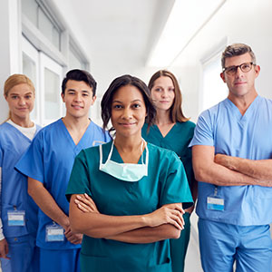 Group of medical professionals - Serving Immigrants