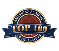 Badge of American Academy of Legal Excellence's Top 100 Attorneys - Serving Immigrants