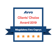 Badge of Avvo Client's Choice Award 2019 - Serving Immigrants