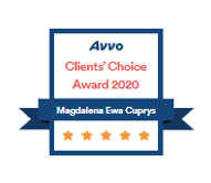 Badge of Avvo Client's Choice Award 2020 - Serving Immigrants