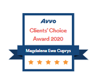 Badge of Avvo Client's Choice Award 2020 - Serving Immigrants