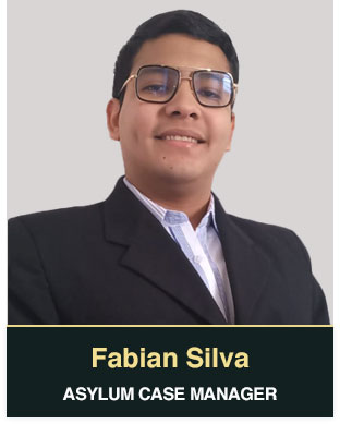 Fabian Silva – Asylum case manager - Serving Immigrants