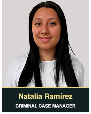 Natalia Ramirez – Criminal case manager - Serving Immigrants