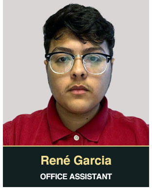 René Garcia: Office assistant - Serving Immigrants