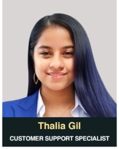 Image of Customer Support Specialist Thalia Gil - Serving Immigrants